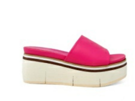 ShuShop Magenta Jade Platform Sandal