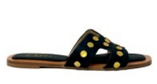 ShuShop Black Donatella Sandal