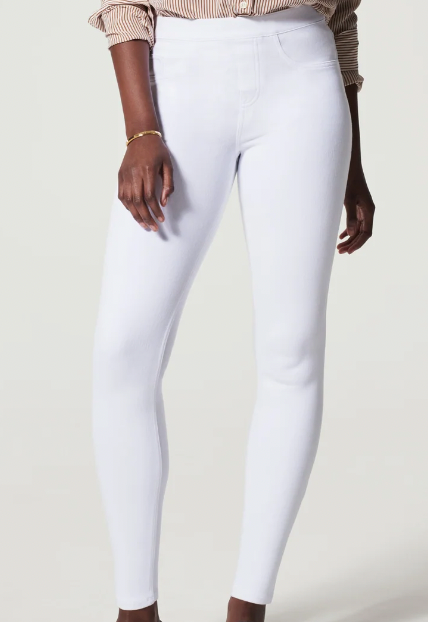 SPANX Jean-ish Ankle Leggings- White