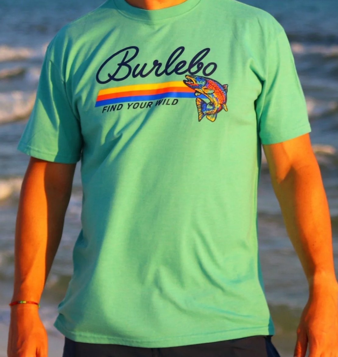 Burlebo Find Your Wild Tee- Island Reef