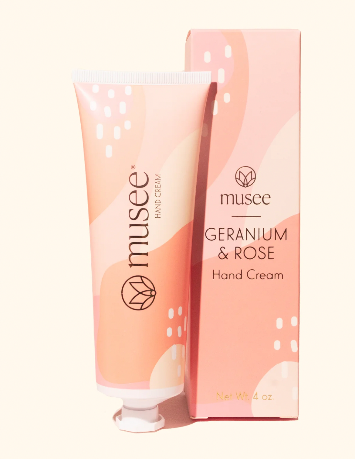 Musee Geranium and Rose Hand Cream