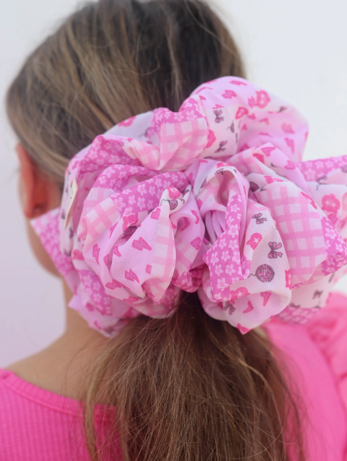 The Barbie Girl Jumbo Scrunchie