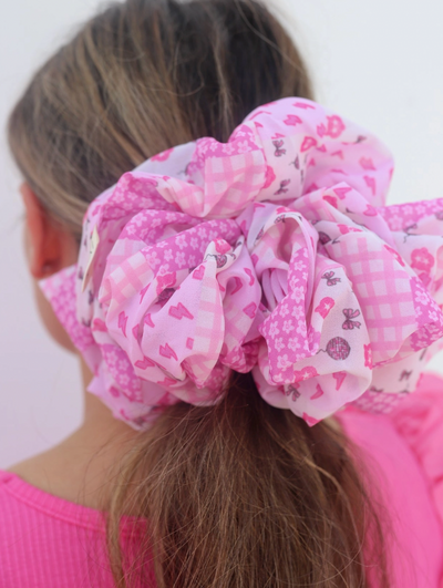 The Barbie Girl Jumbo Scrunchie