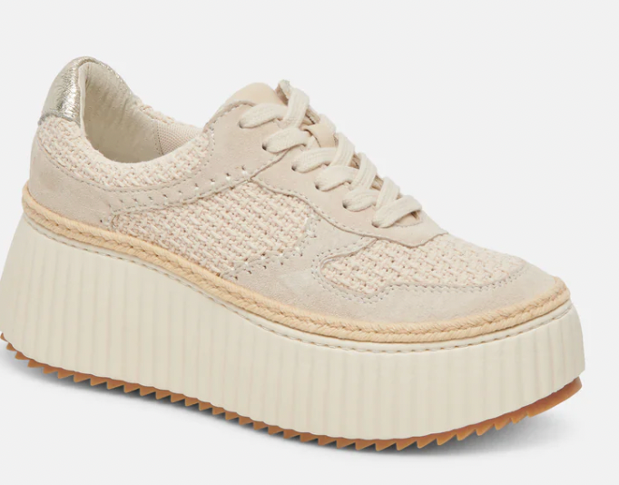 Dolce Vita Dandi Platform Sneakers in Sandstone