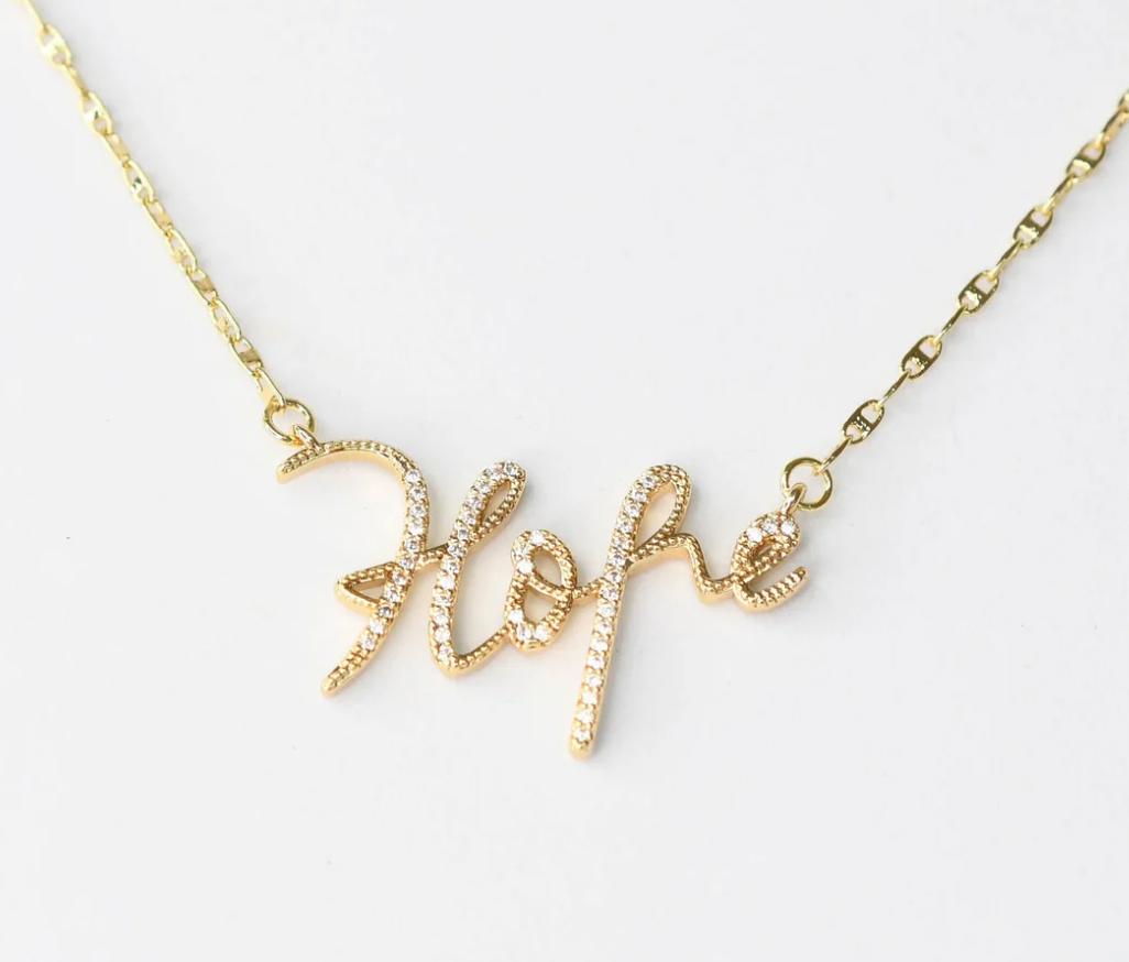 Treasure Jewels Hope Gold Necklace