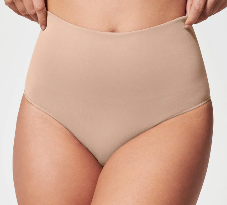 SPANX Seamless Power Sculpting EcoCare Brief- Toasted Oatmeal