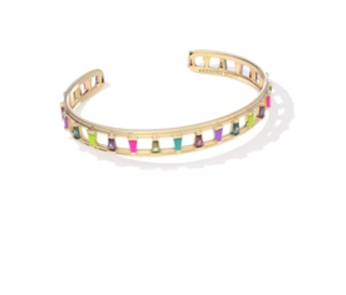 Kendra Scott Kelsey Cuff Bracelet in Multi Mix