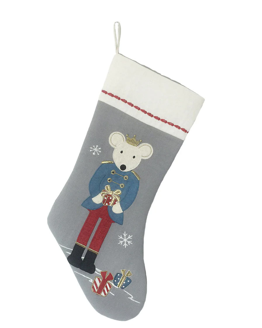 Mon Ami King Mouse Christmas Stocking