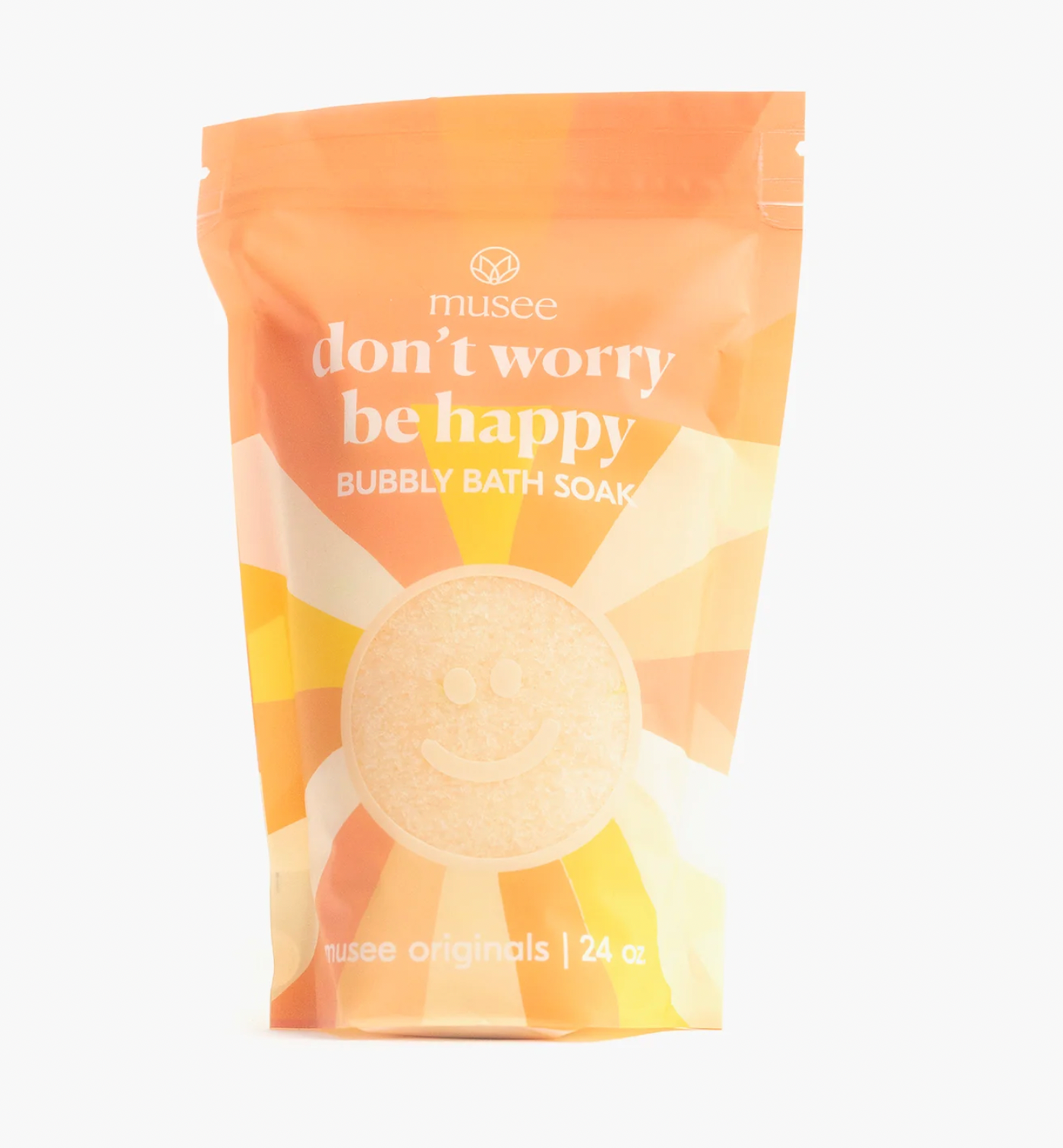 Musee Don't Worry Be Happy Bubbly Bath Soak