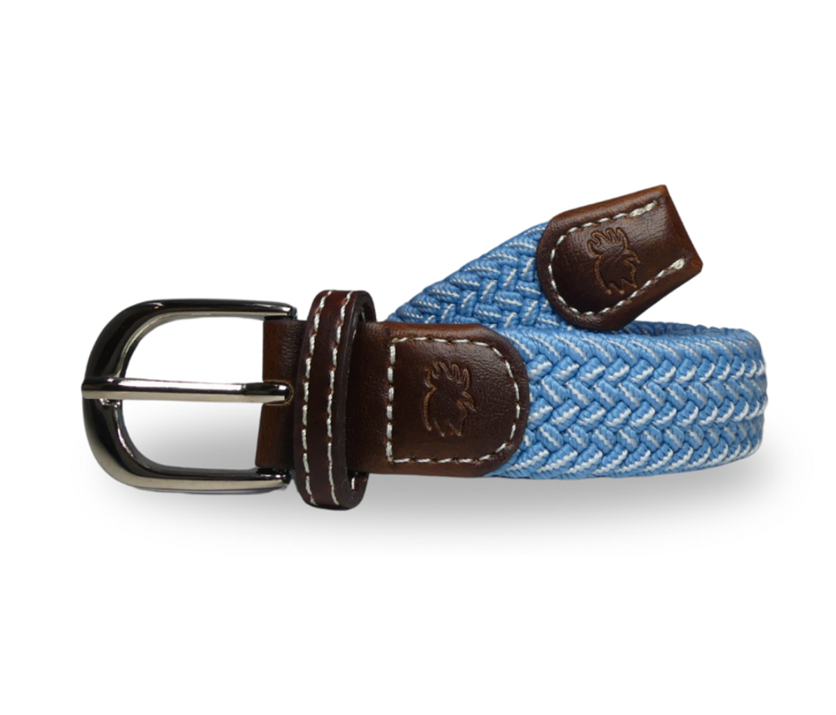 Roostas The Lil' Newport Kid's Herringbone Woven Stretch Belt