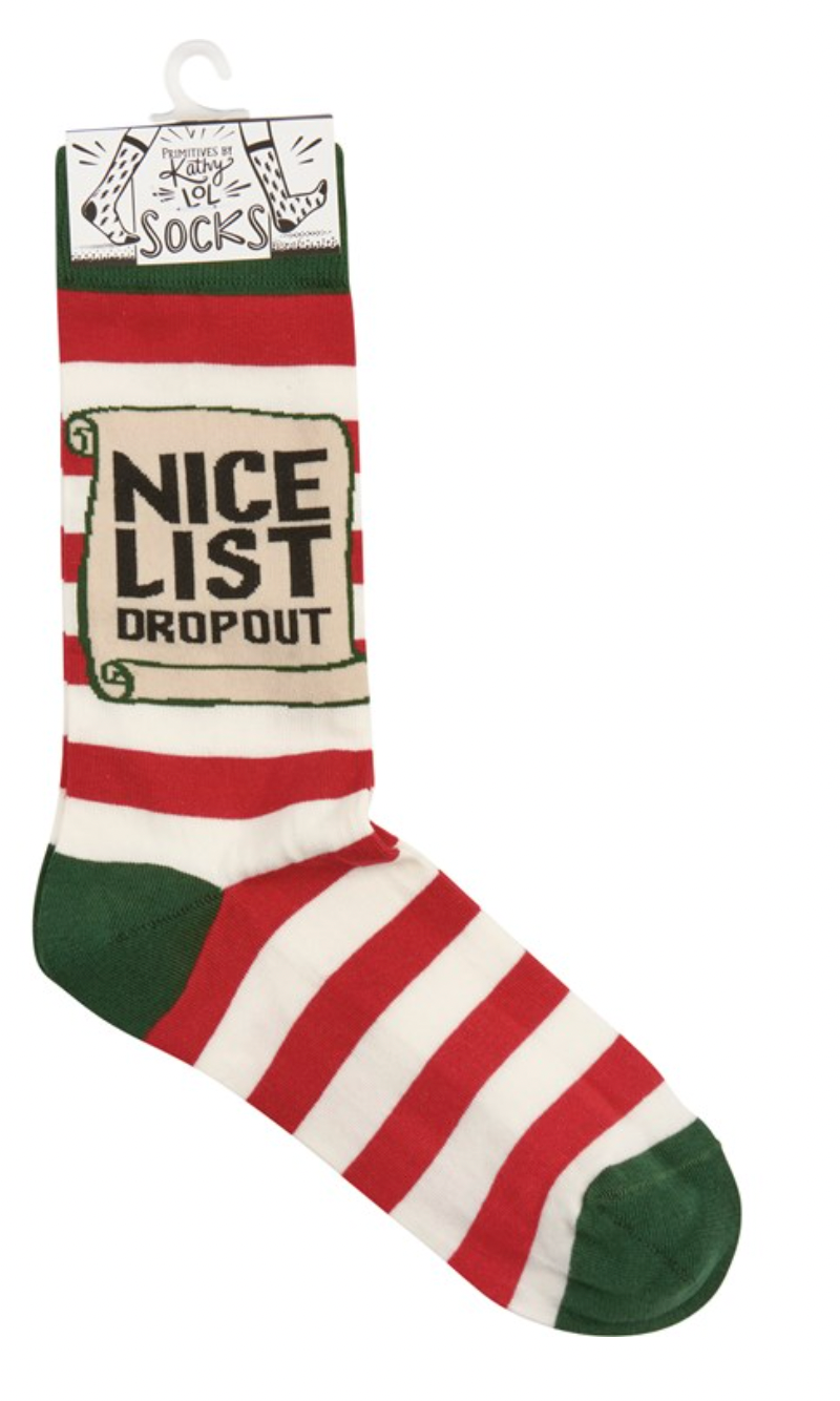 PBK Nice List Dropout Socks