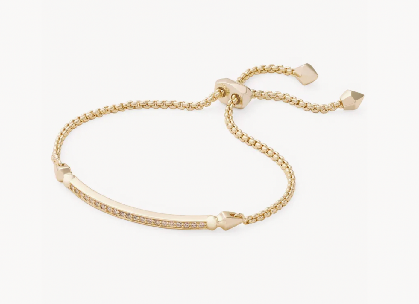 Kendra Scott Ott Adjustable Chain Bracelet in Gold