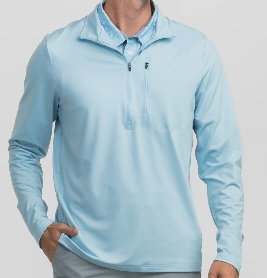 Southern Shirt Cart Club Performance Pullover in Crystal Lake