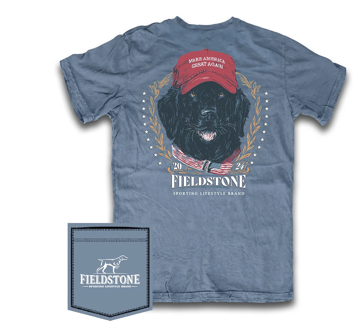 Fieldstone MAGA T-Shirt- Saltwater