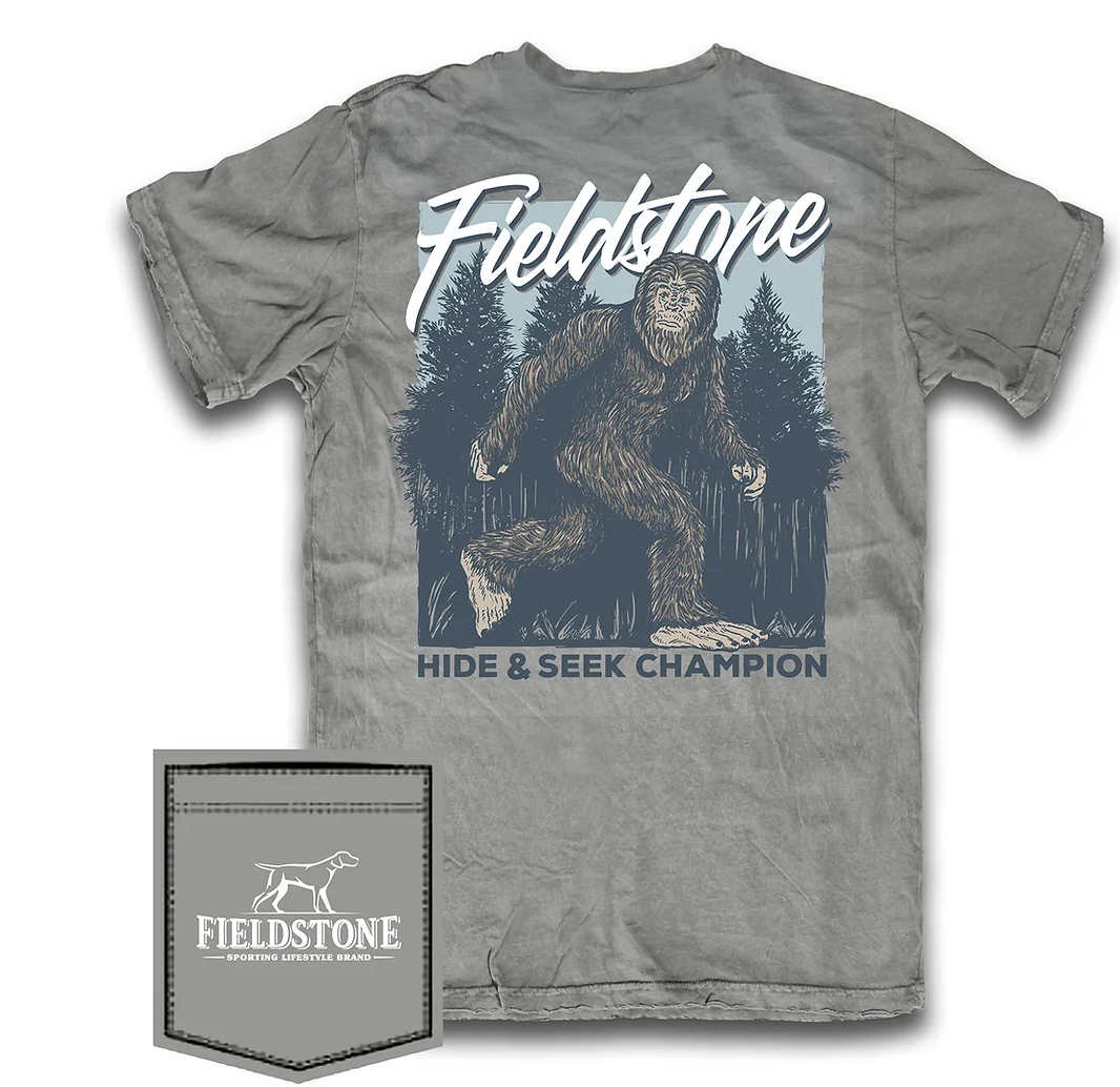 Fieldstone World Champ Tee- Concrete