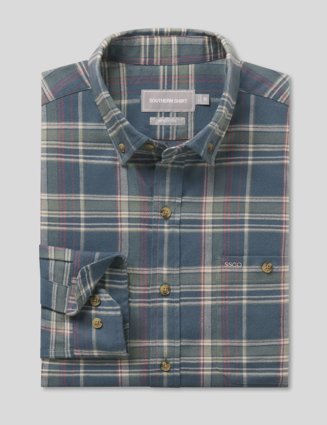 Southern Shirt Sullivan Flannel LS- Sullivan