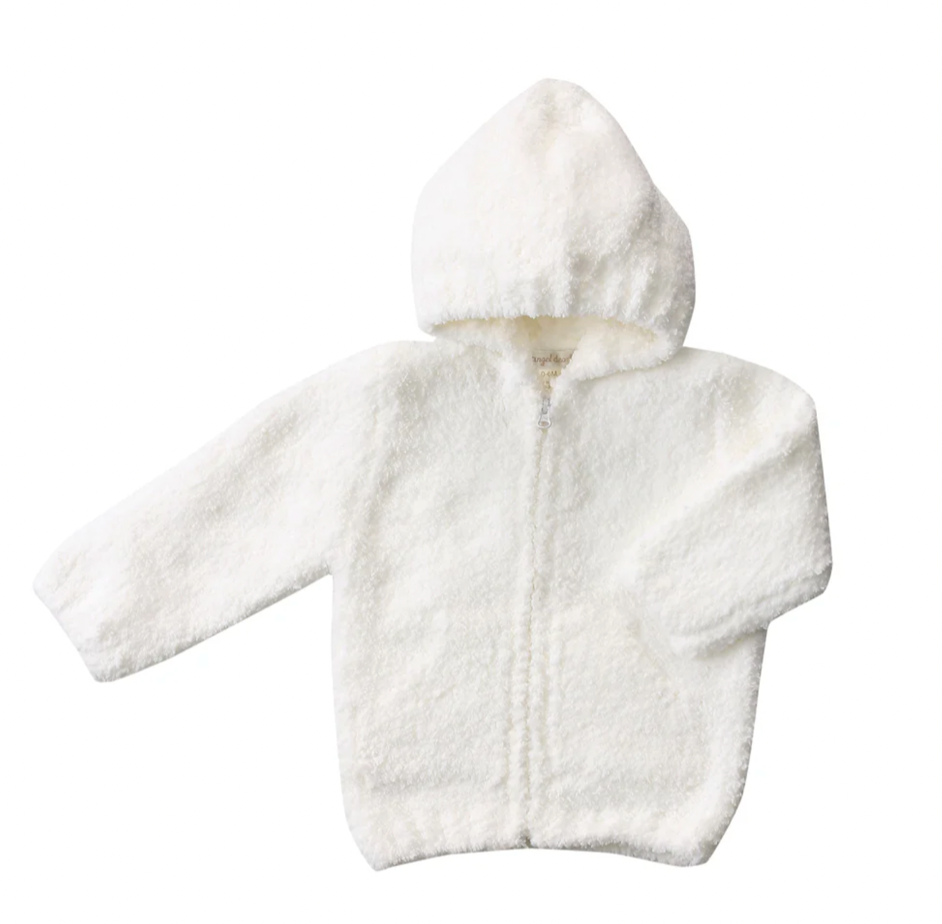 Angel Dear Chenille Hoodie- White