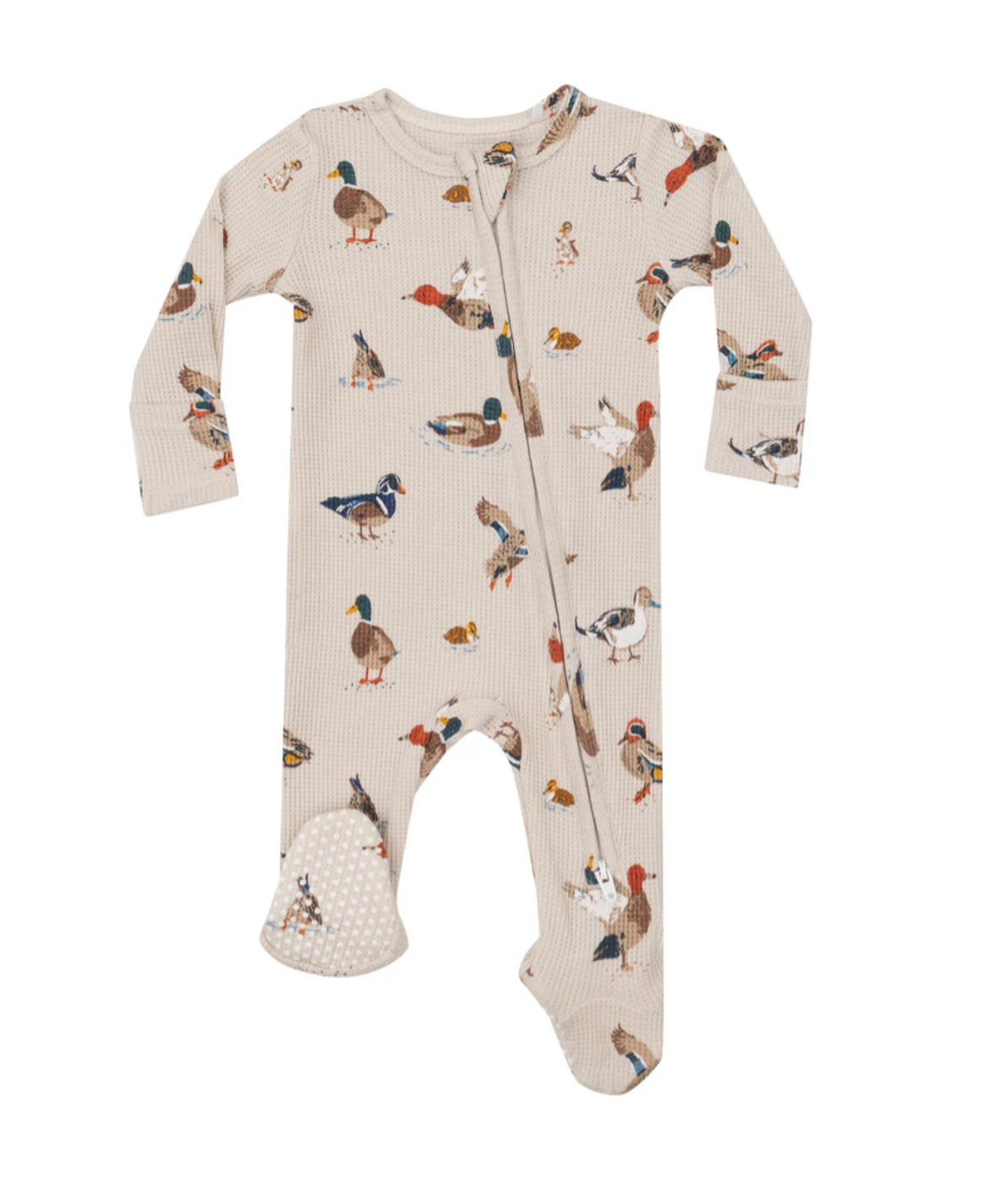 Angel Dear 2 Way Zipper Footie- Ducks