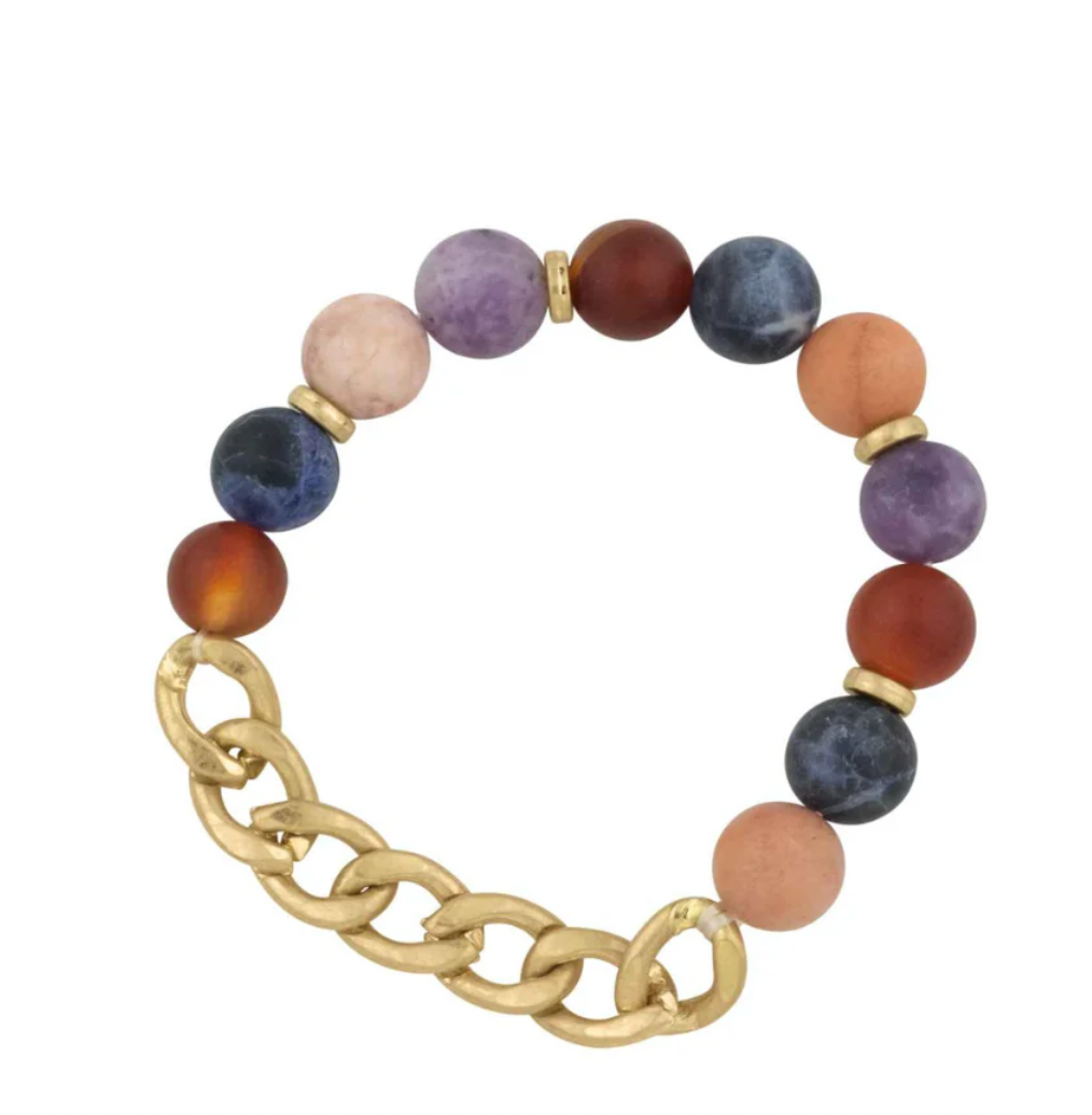 My Girl in LA Fallon Bracelet- Fall Multi