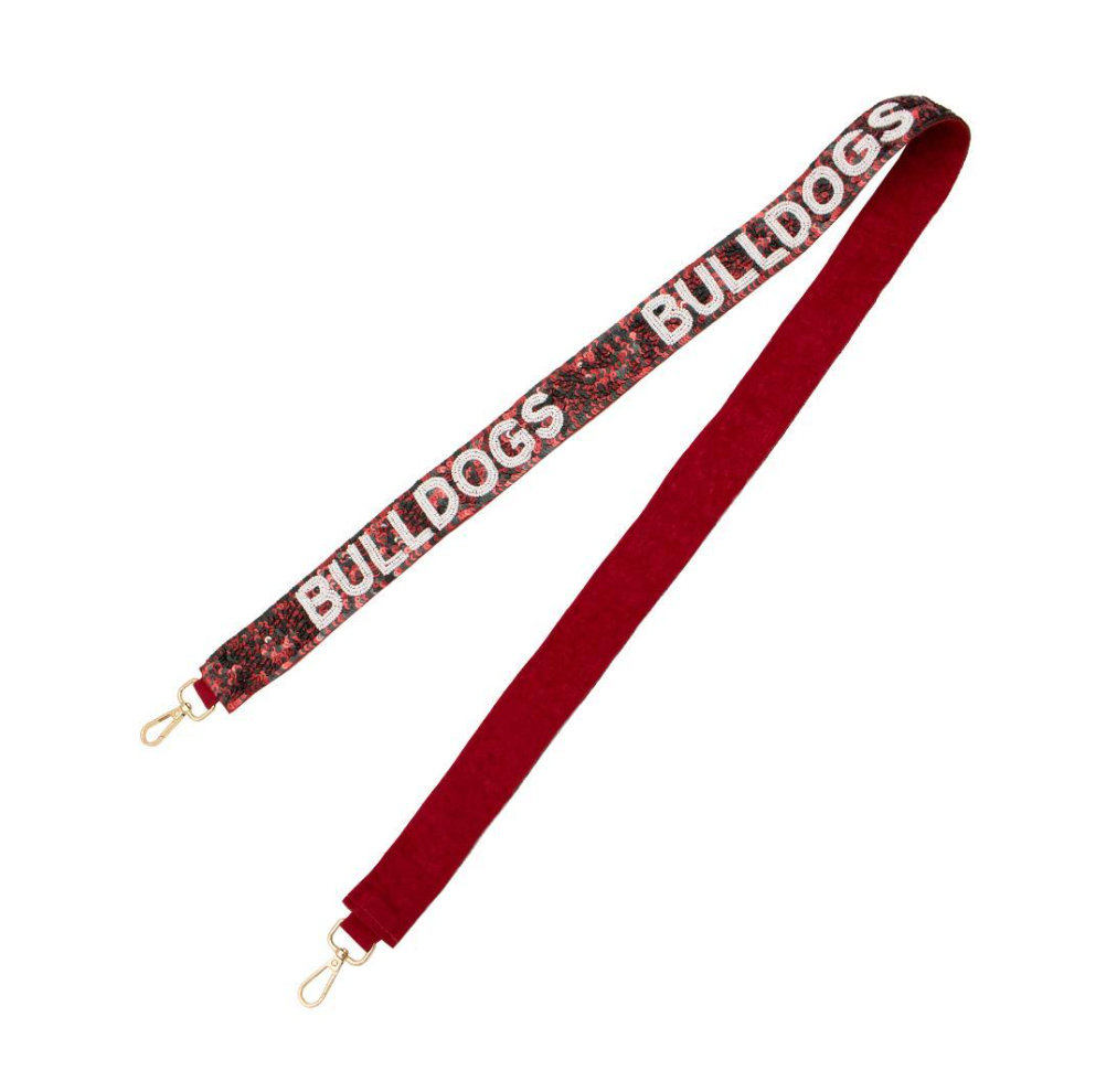 Sequin Gameday Strap - Bulldogs