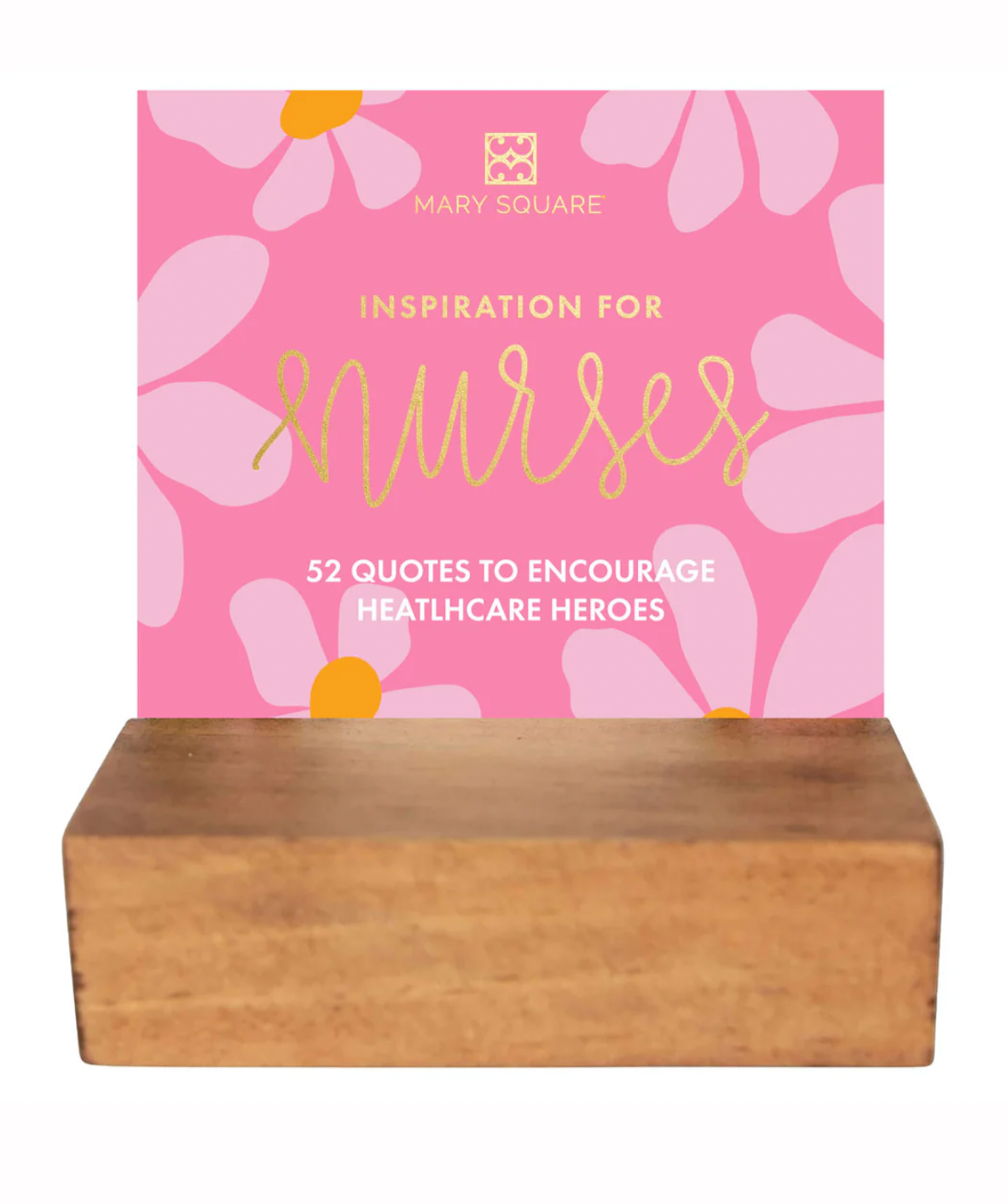 Mary Square Inspiration Block For Nurses- Pink