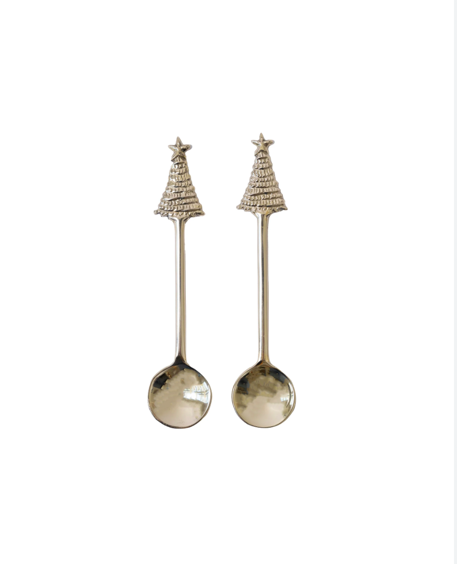 Mary Square Dip Spoon Set-Tree