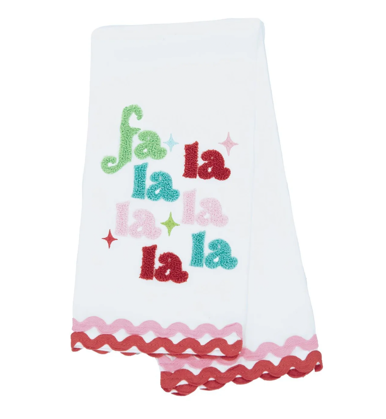 Mary Square FaLaLa Tea Towel