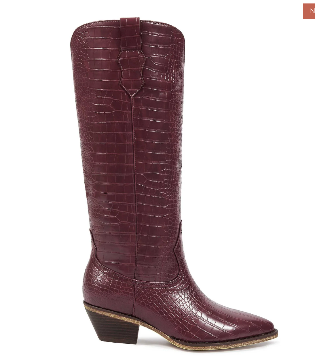 Marfa The LeAnn Boots in Dark Cherry