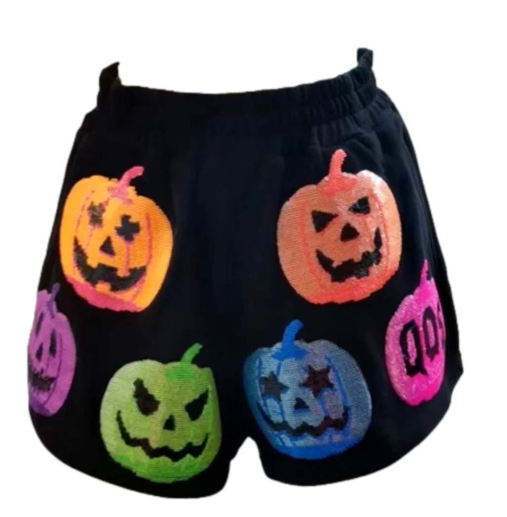 Queen of Sparkles Black QOS O Lantern Short