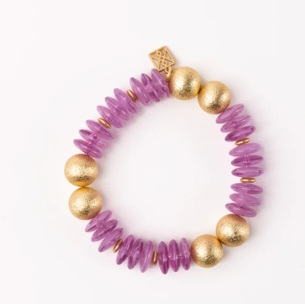 Michelle McDowell James Bracelet- Orchid