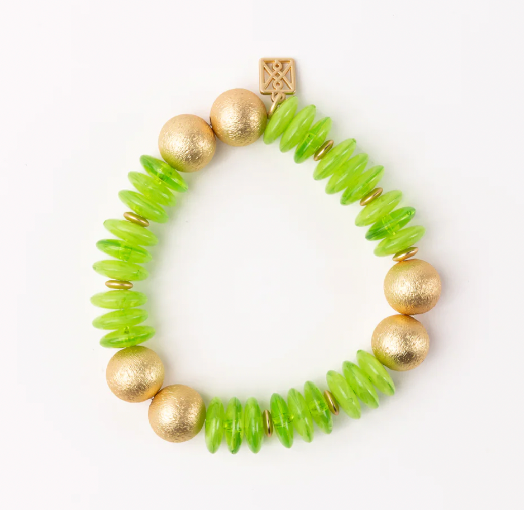 Michelle McDowell James Bracelet- Lime