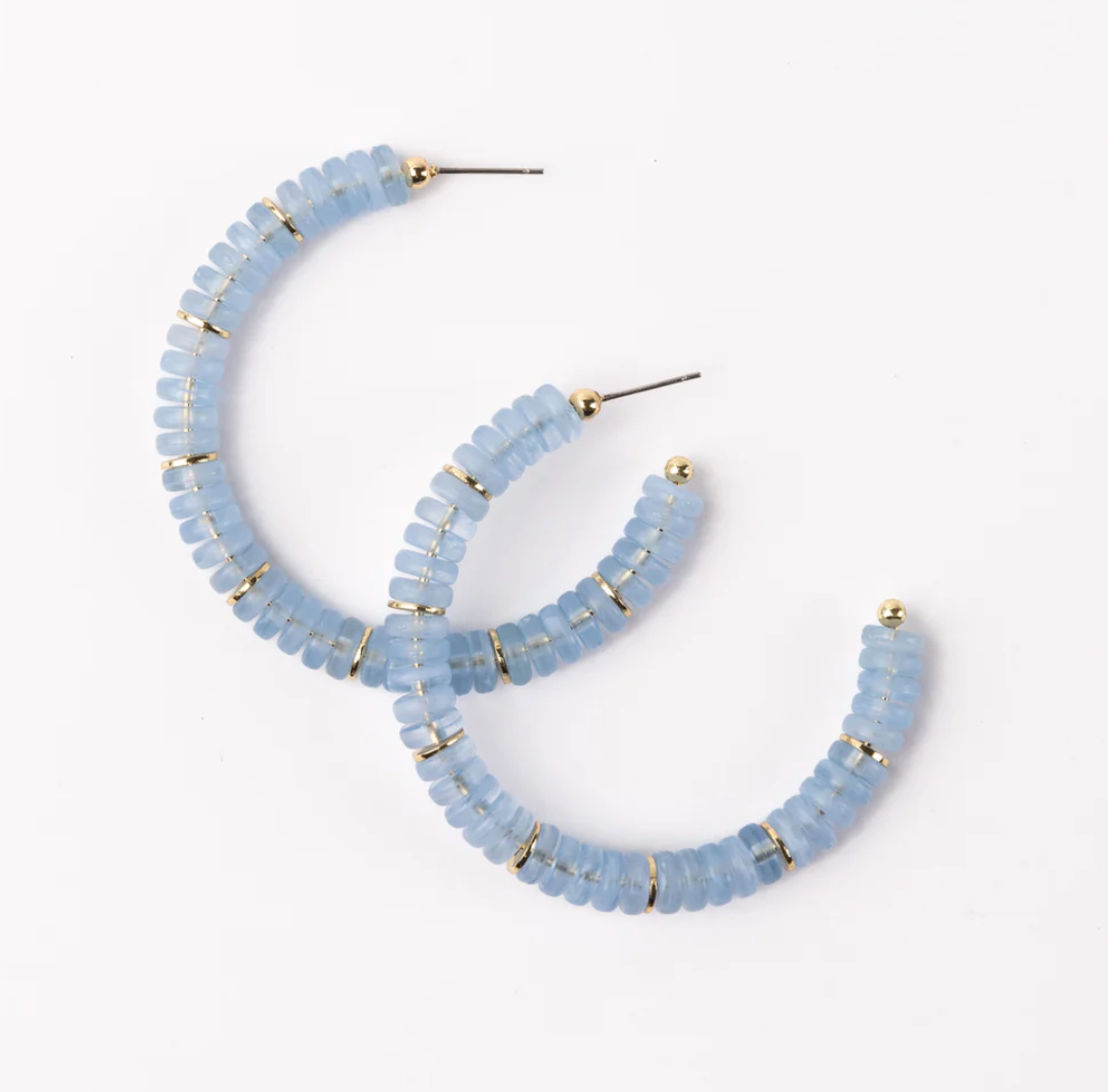 Michelle McDowell Olivia Earrings- Periwinkle