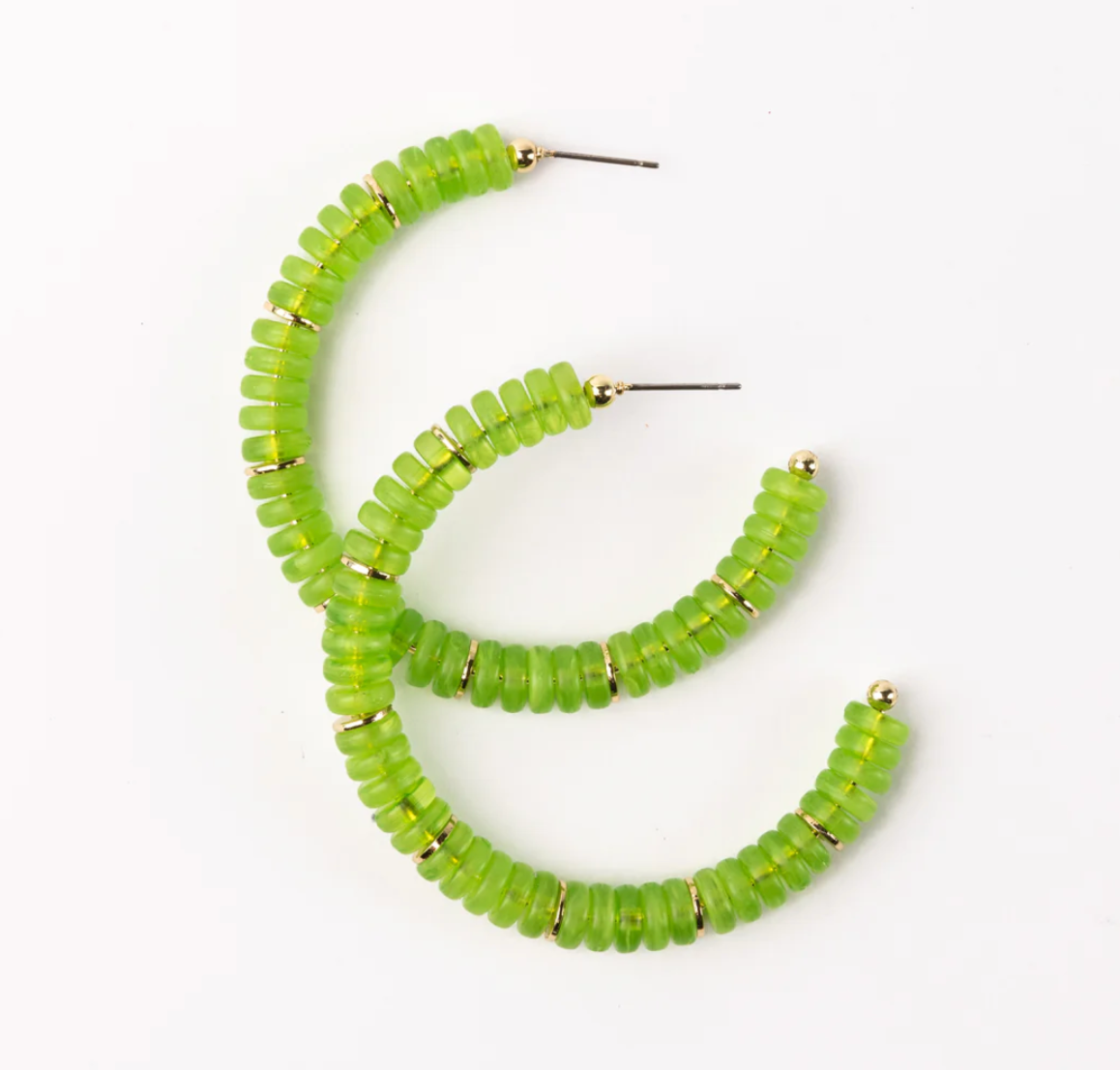 Michelle McDowell Olivia Earrings- Lime