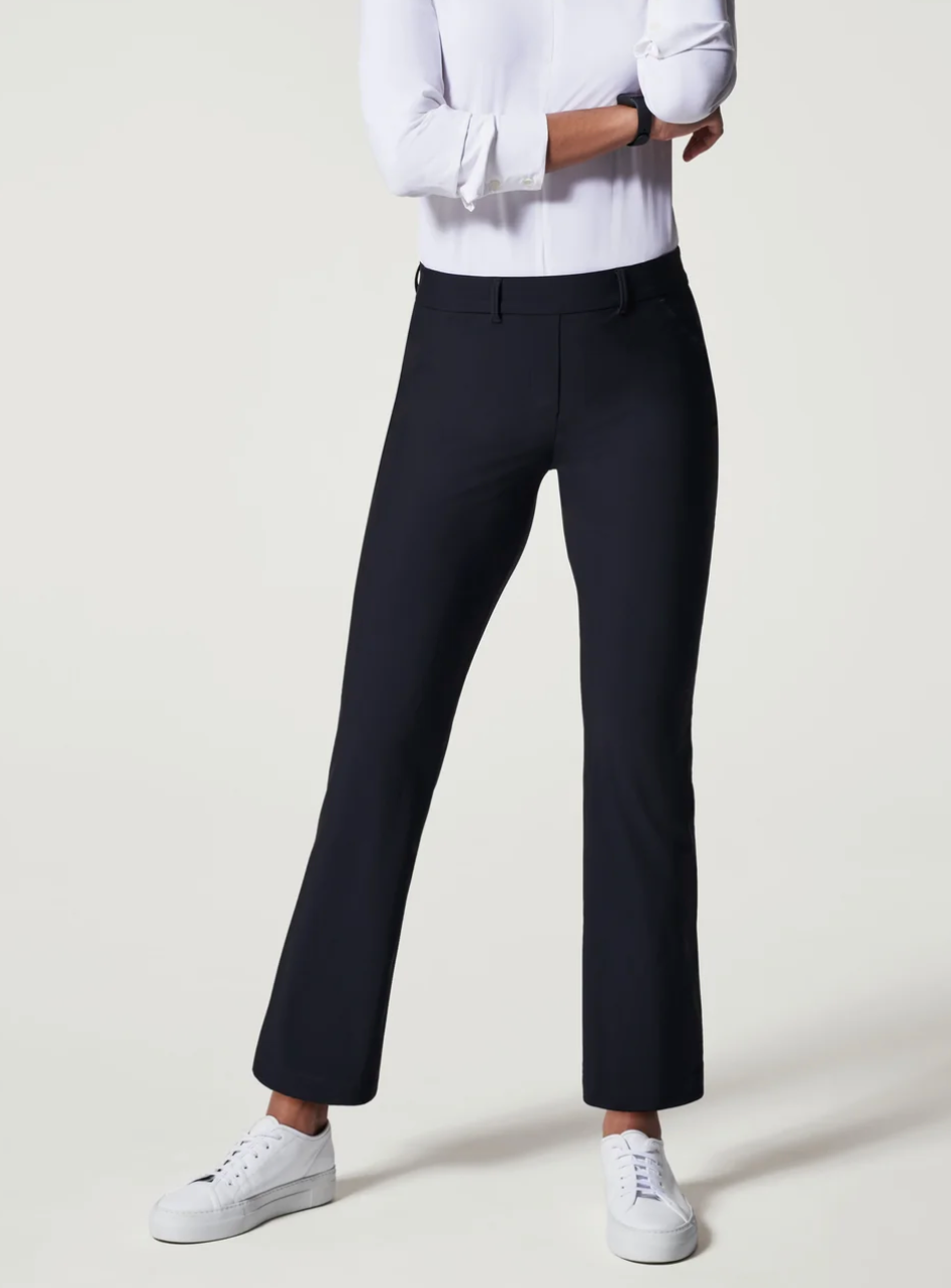 SPANX Sunshine Kick Flair Pant- Very Black