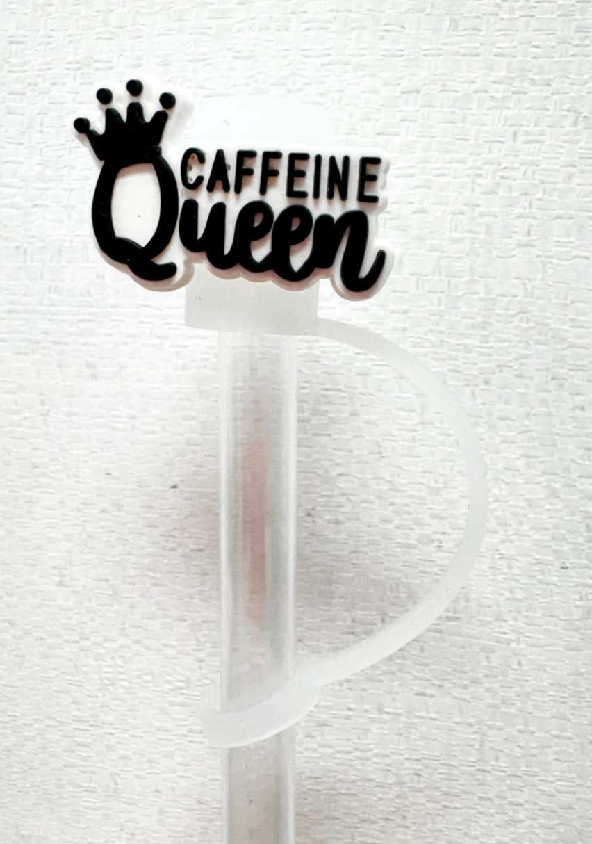 Caffeine Queen Straw Cover