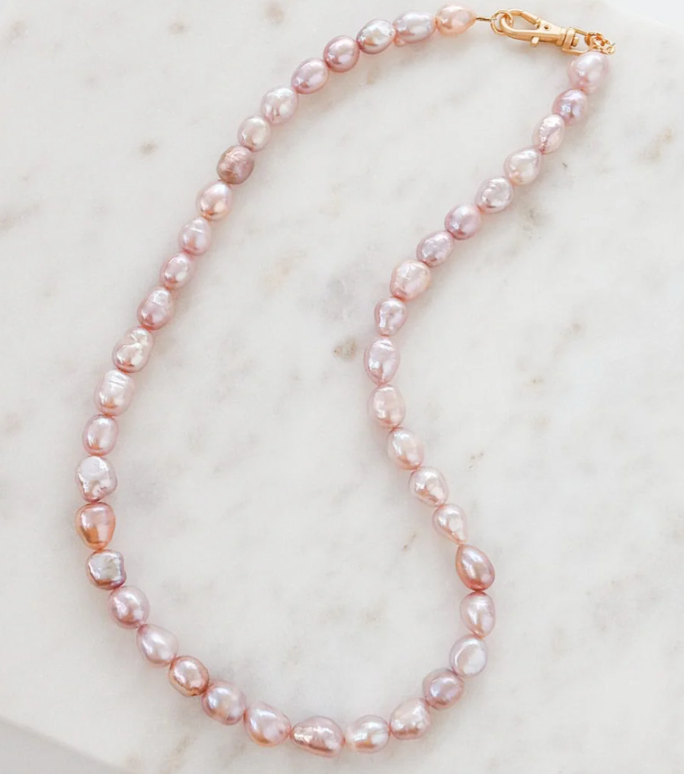 Virtue Jewelry Blush Pearl Necklace