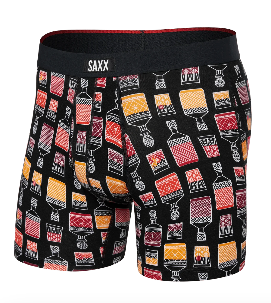 SAXX Vibe Extra Super Soft Boxer Brief - Top Shelf Black