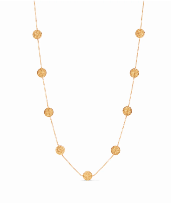 Julie Vos Valencia Delicate Station Necklace