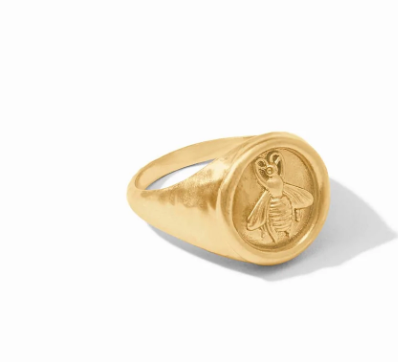 Julie Vos Bee Signet Ring