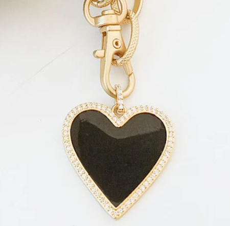 Virtue Enamel Heart Charm