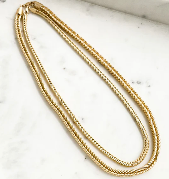 Virtue 20" Box Weave Necklace