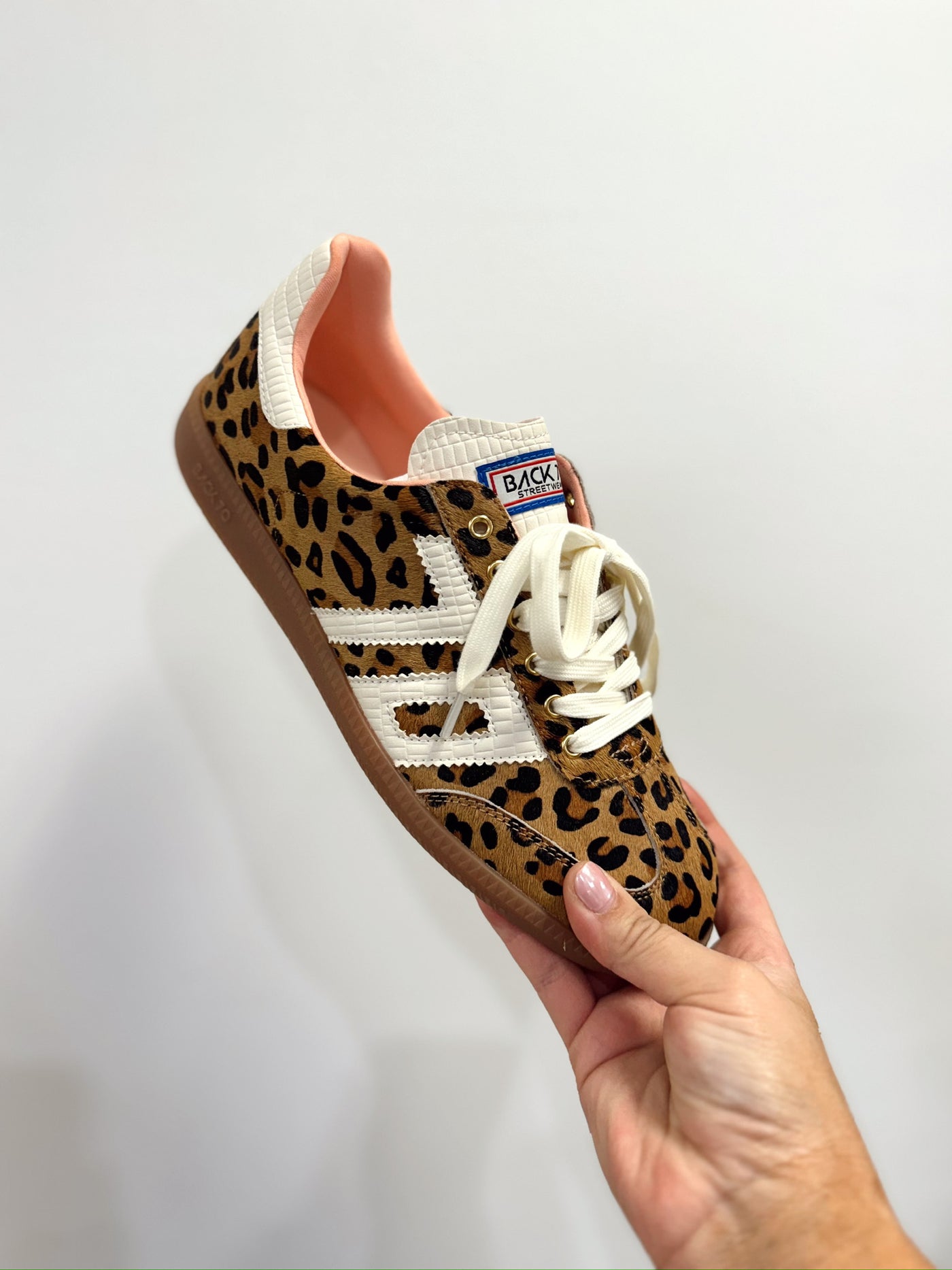 Back70 Streetwear Retro Cloud Sneaker in Leopard