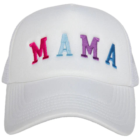 Mama Foam Trucker Hat White