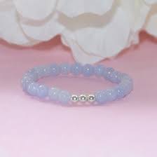 Baby's First/Bride Keepsake Blue Marble Bracelet