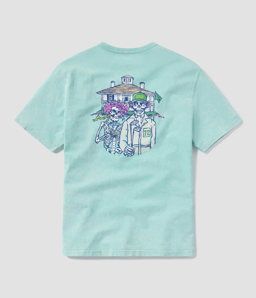 Southern Shirt American Golfic Short Sleeve Tee- Island Mist