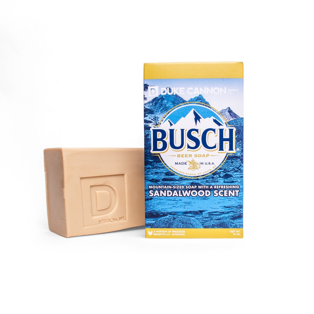 Duke Cannon Big Brick of Soap - Busch Beer