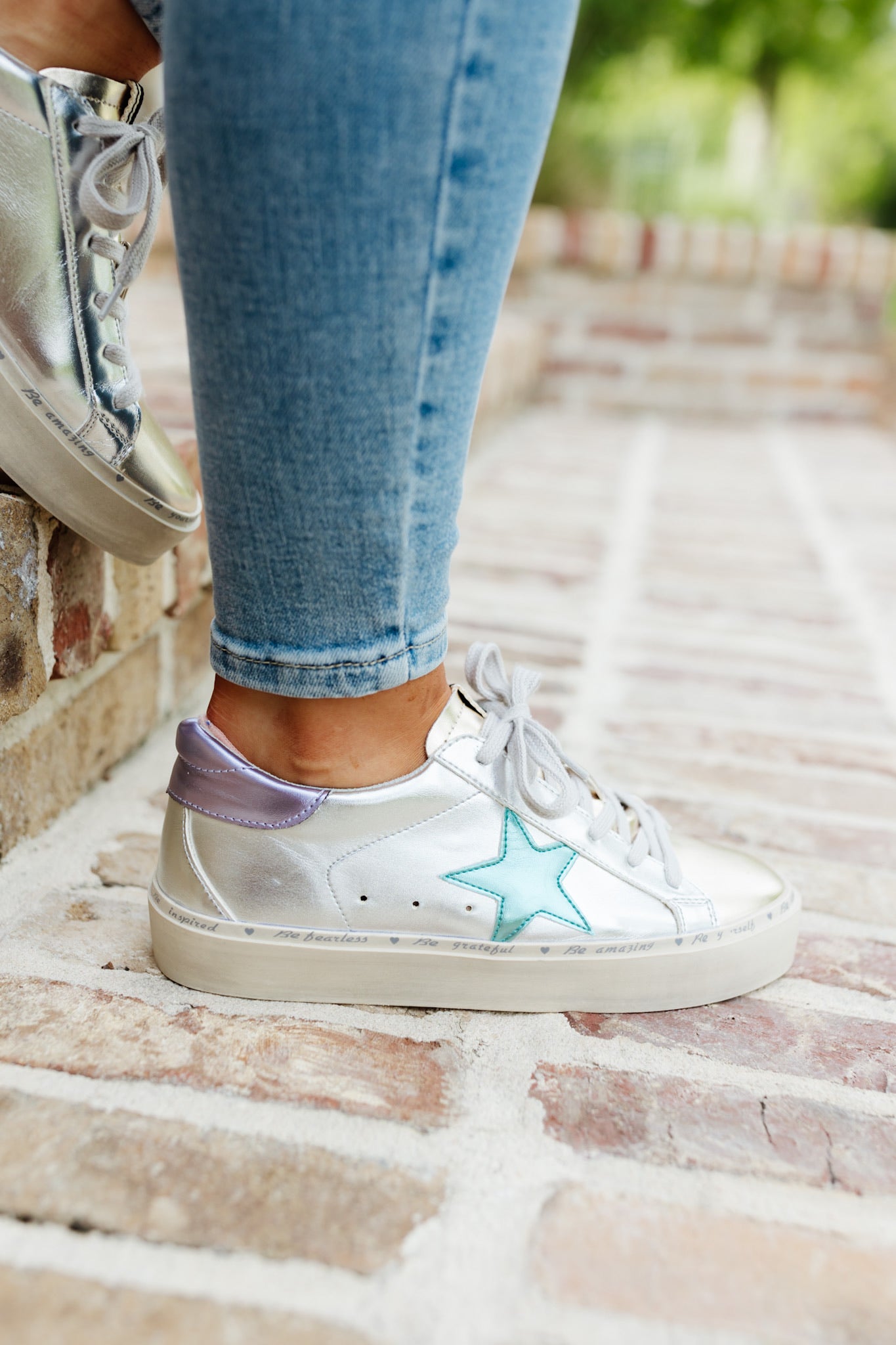 ShuShop Petula Metallic Mix Sneaker