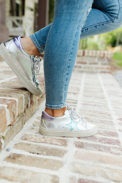 ShuShop Petula Metallic Mix Sneaker