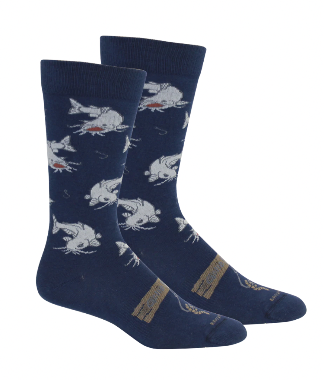 Brown Dog "Gone Fishin - Insignia" Socks