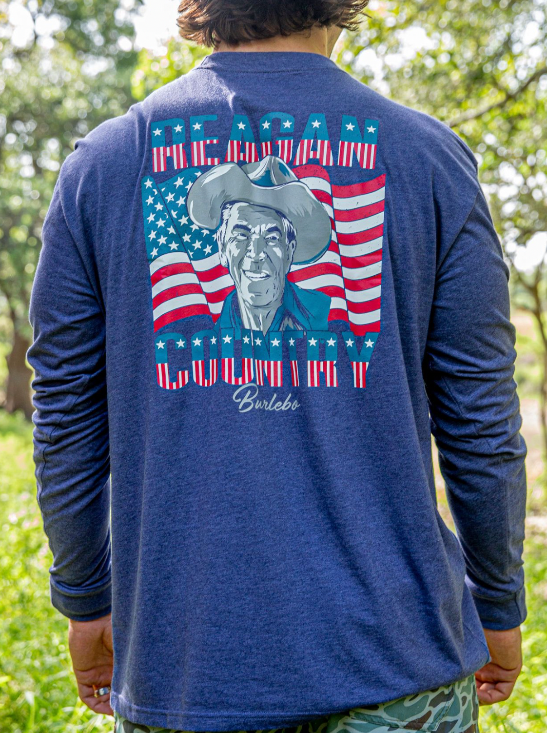 Burlebo Reagan Country Long Sleeve Tee